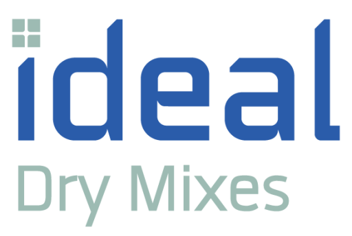 Ideal Dry Mixes logo – dry mix construction solutions brand