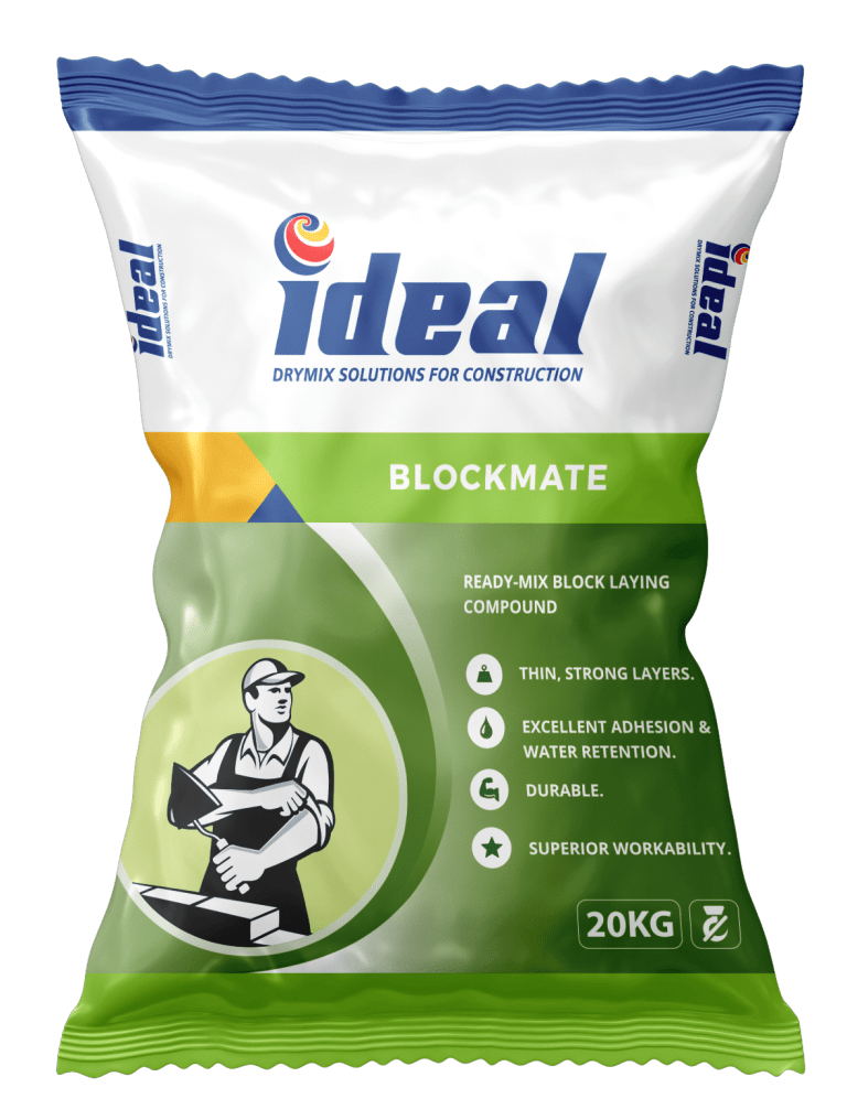 Block laying compound packaging (20kg)