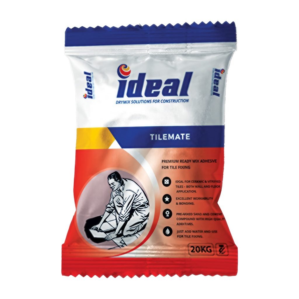 Tile adhesive bag packaging (20kg)